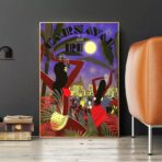 poster brasilien vintage samba