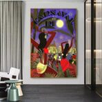 poster brasilien vintage samba