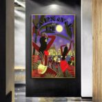poster brasilien vintage samba