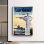 vintage brasilien poster