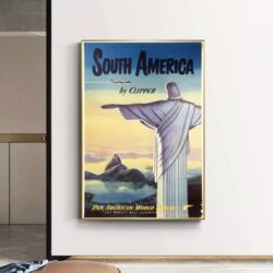 vintage brasilien poster