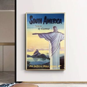 vintage brasilien poster