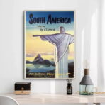 vintage brasilien poster