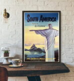 vintage brasilien poster
