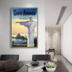 vintage brasilien poster