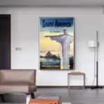 vintage brasilien poster