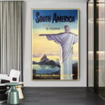 vintage brasilien poster