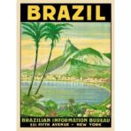poster brasilien vintage