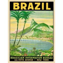 poster brasilien vintage