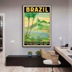 poster brasilien vintage