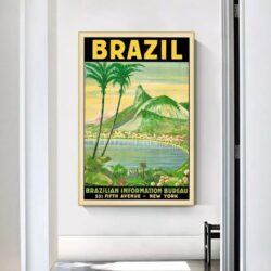 poster brasilien vintage
