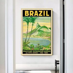 poster brasilien vintage