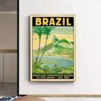 poster brasilien vintage