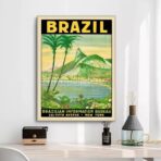 poster brasilien vintage