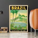 poster brasilien vintage