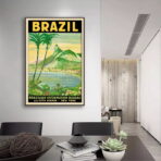 poster brasilien vintage