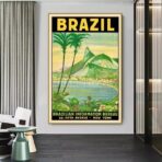 poster brasilien vintage