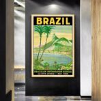 poster brasilien vintage