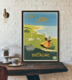poster bretagne vintage