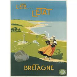 poster bretagne vintage