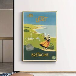 poster bretagne vintage