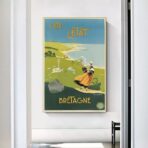 poster bretagne vintage