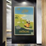 poster bretagne vintage