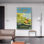 poster bretagne vintage