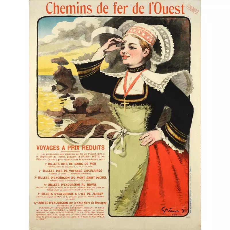 vintage breton poster 2 vintage breton poster 2