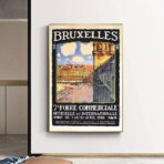 vintage brussel poster