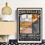 vintage brussel poster