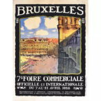 vintage brussel poster