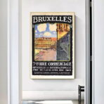 vintage brussel poster