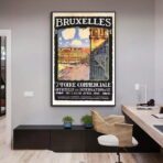 vintage brussel poster