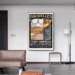 vintage brussel poster
