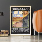 vintage brussel poster