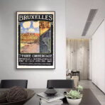 vintage brussel poster