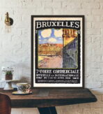 vintage brussel poster