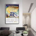 vintage bus poster 1