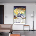 vintage bus poster 1