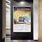 vintage bus poster 1