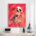 kabarett moulin rouge plakat