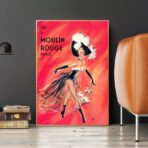 kabarett moulin rouge plakat