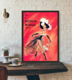 kabarett moulin rouge plakat