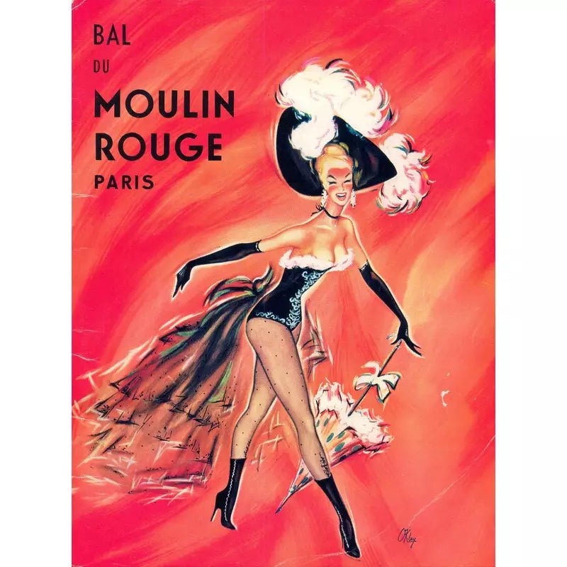 kabarett moulin rouge plakat kabarett moulin rouge plakat