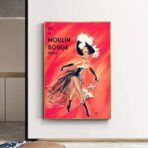 kabarett moulin rouge plakat