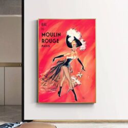 kabarett moulin rouge plakat