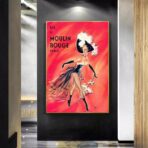 kabarett moulin rouge plakat