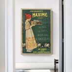 vintage kaffee schokoladen poster