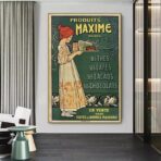 vintage kaffee schokoladen poster